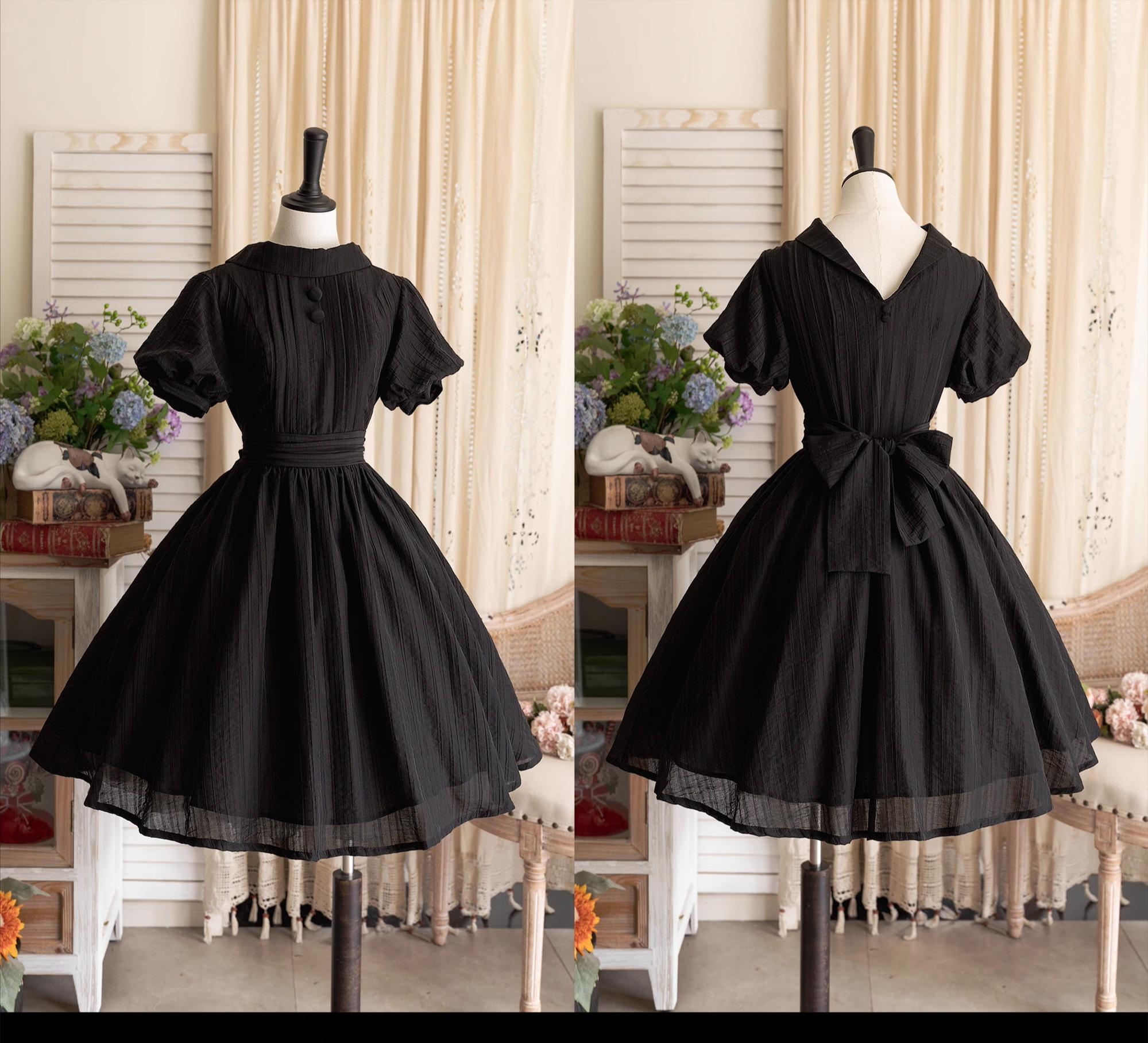 Forest Gallery - Classic Lolita OP Dress Country Style Tencel Dress - image 31