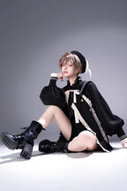 City of Mist - Gothic Ouji Coat & Shorts Set - image 10