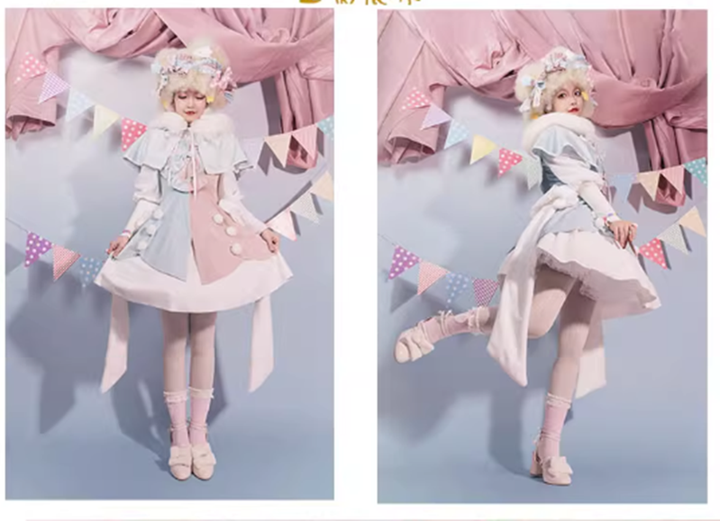 Plus Size Cute Sweet Making Wish Lolita JSK and Accessories - image 15
