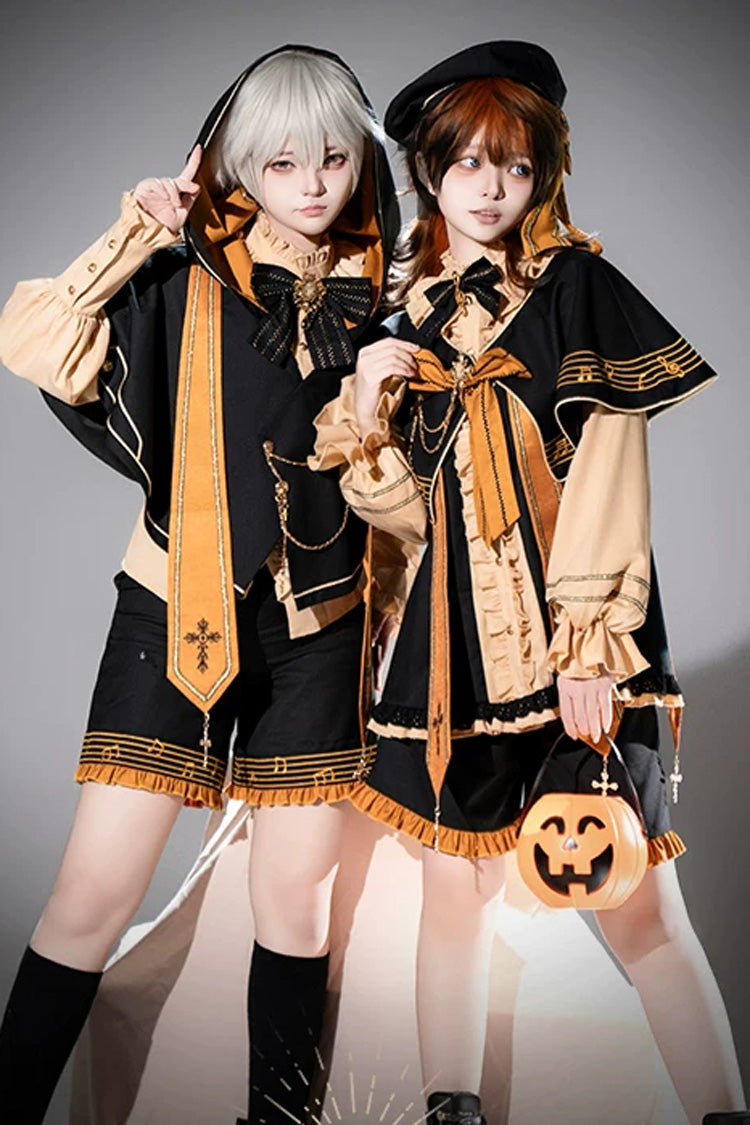 The Choir of the Church Gothic Ouji Blouse, Shorts and Cape Set - image 8