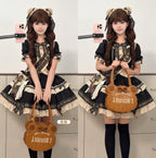 Bear Cookies - Kawaii Lolita Bag, Embroidery & Bow - image 16
