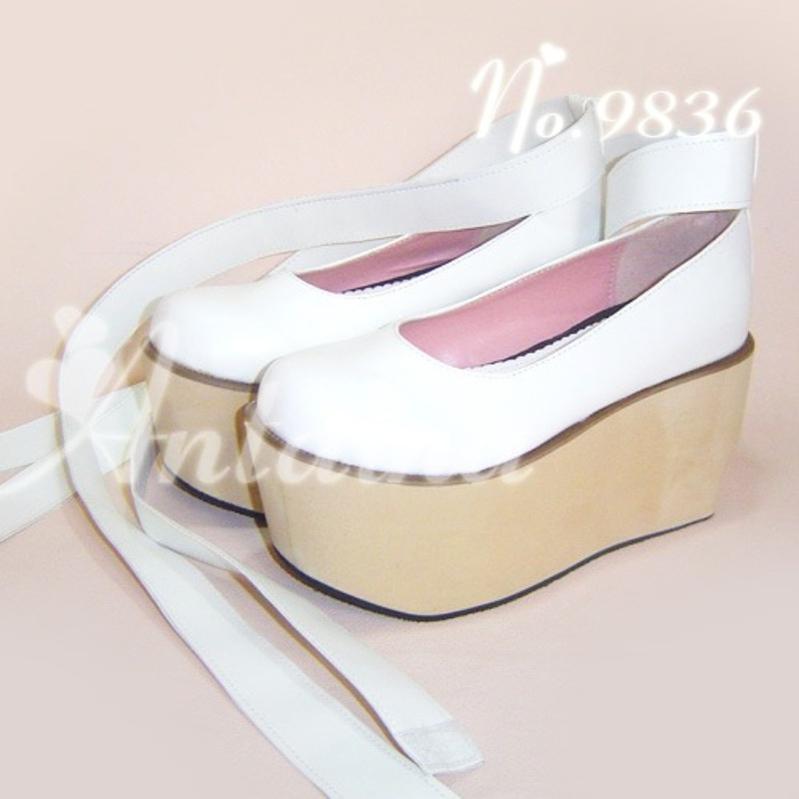 Wedding Lolita Platform Shoes Bridal Shoes Multicolor - image 11