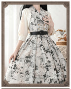 Afternoon Forest - Vintage Lolita Bolero for Summer Days - image 4