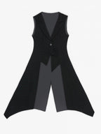 ASAE Black Ouji Tailcoat Vest - image 3