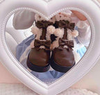 Furry Bear - Winter Cute Lolita Short Snow Boots - image 18