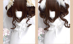 Kawaii Brown Bun Ponytail Lolita Wig - image 13