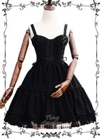 Garden Waltz 1.0 Burgundy Autumn Winter Lolita JSK - image 13