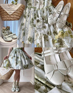 Apple Candy - Pointed Toe Lolita Shoes - Low Block Heel - image 10