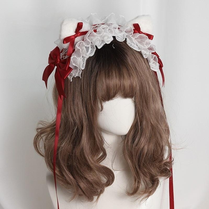 Detachable Cat Ear Lolita KC Headband - image 10