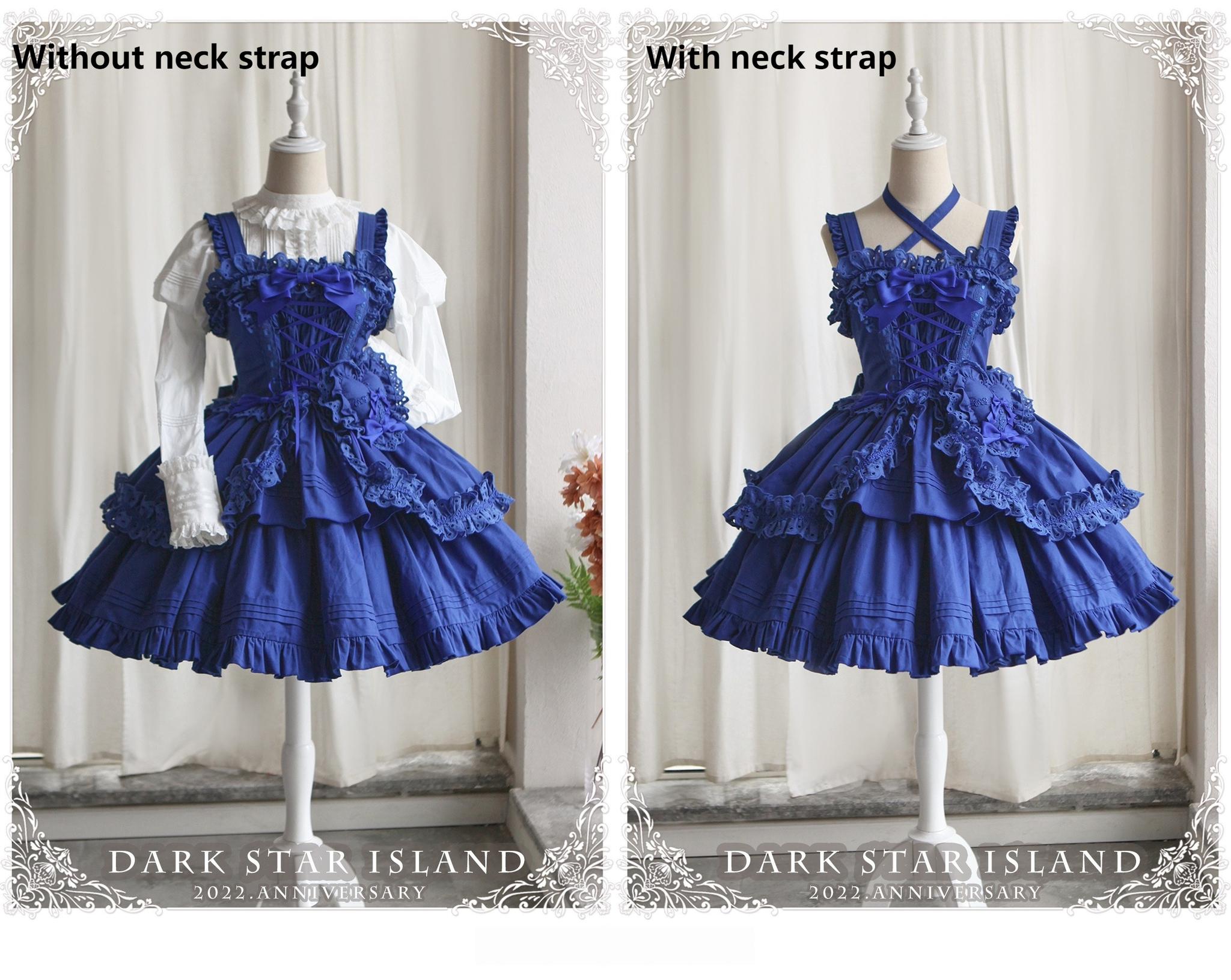 Halloween Gothic Lolita Short JSK Dress - image 25
