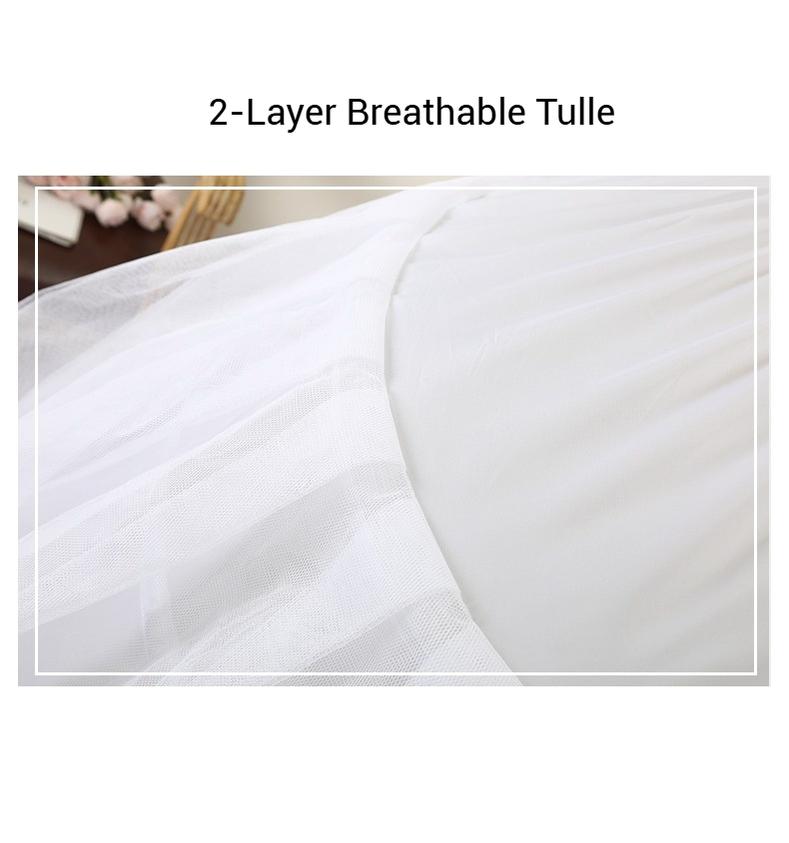 Wedding Lolita High-Volume Long Petticoat, 112 cm - image 6