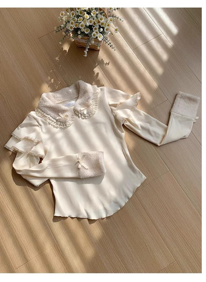 Sweet Lolita Knit Innerwear Sweater - image 17