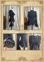 Gothic Fishbone Corset Lolita SK and Shirt Set - image 12