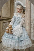 Reinas Sweet Lolita JSK Dress in Blue - image 9