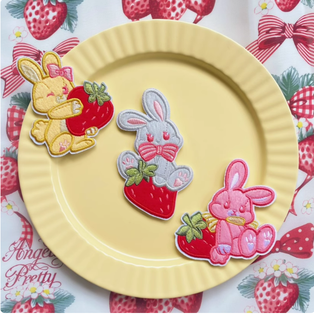 Sweet Lolita Strawberry Necklaces, Rings, Hair Clips and Brooches - image 33