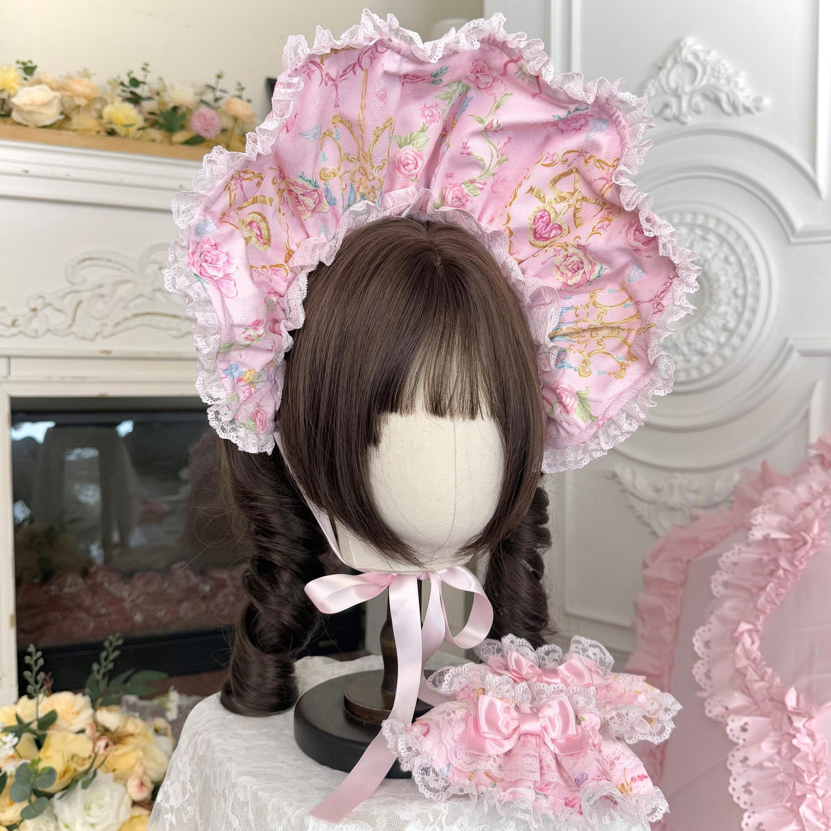 Spring 2025 Old School Lolita Floral JSK and OP Dress Series and Accessories - image 32