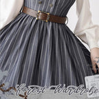 Little Manor - Classical Lolita JSK Dress & Long Sleeve Blouse - image 11