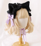Gothic Cat Ear Lolita Headband Collection - image 5