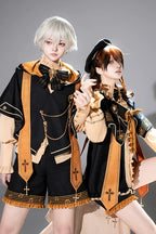 The Choir of the Church Gothic Ouji Blouse, Shorts and Cape Set - image 7
