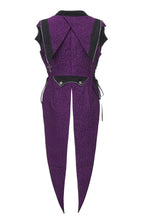 Eternal Blood Moon Forest Gothic Ouji Sleeveless Long Coat in 2 Colors - image 4