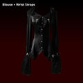 Heretic Nun - Halloween Gothic Lolita JSK Dress & Blouse Set - image 21
