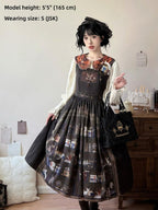 German Bookshelf - Classic Lolita Printed JSK Dress - image 7