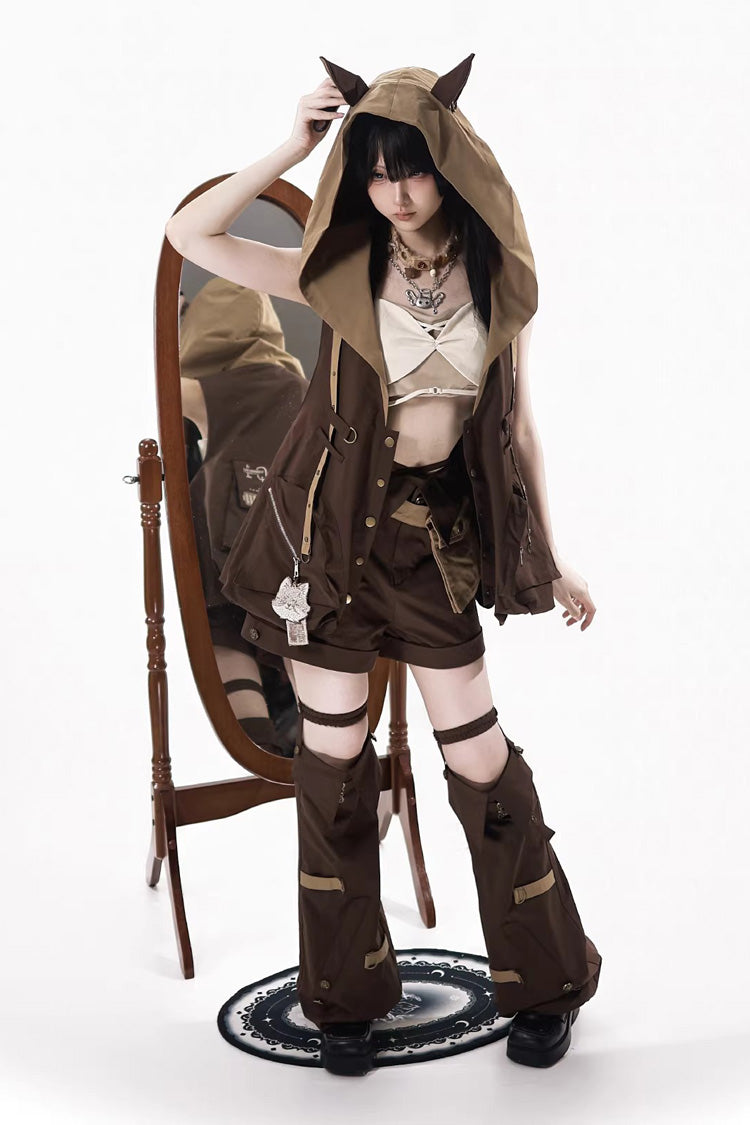 Fox Trail Chronicles - Punk Ouji Lolita Full Set & Separates - image 2