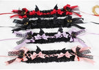 Halloween Gothic Lolita Hairband, Detachable Devil Wings - image 12