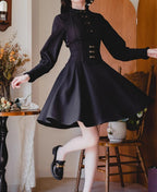 Vintage Lolita Fishbone Halter Skirt and Autumn Jacket - image 26