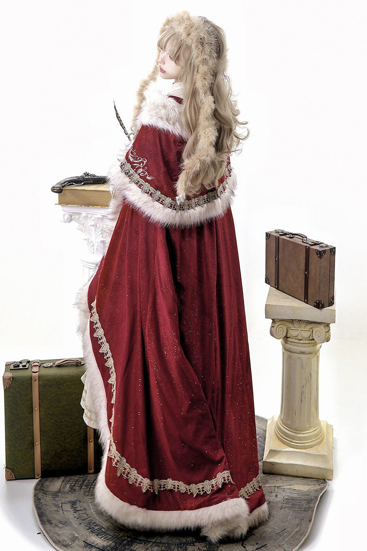 Royal Coronation - Sweet Lolita Dress, Cape & Full Set - image 8