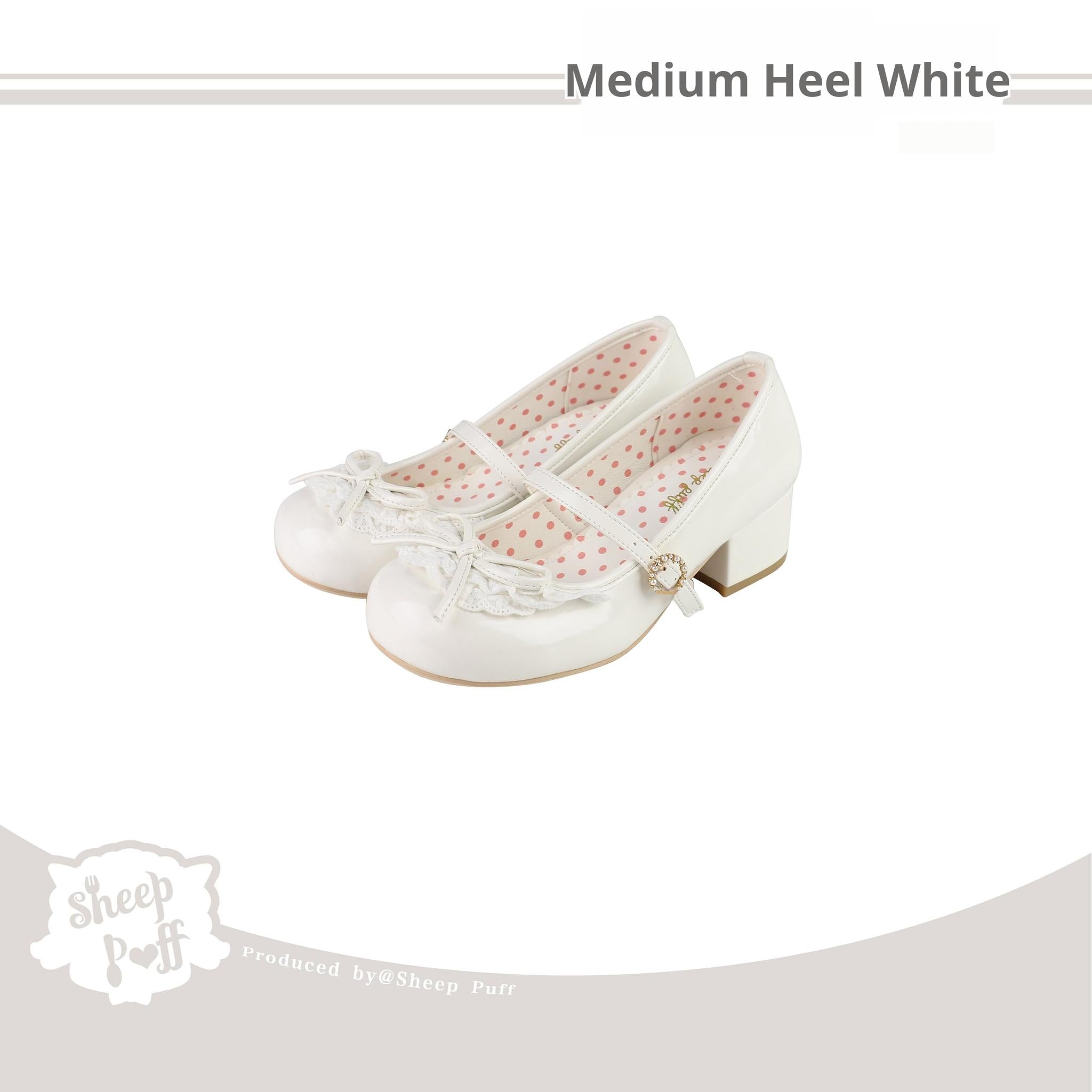 Young Layla - Vintage Lolita Shoes Low Heel Butterfly Shoes - image 21