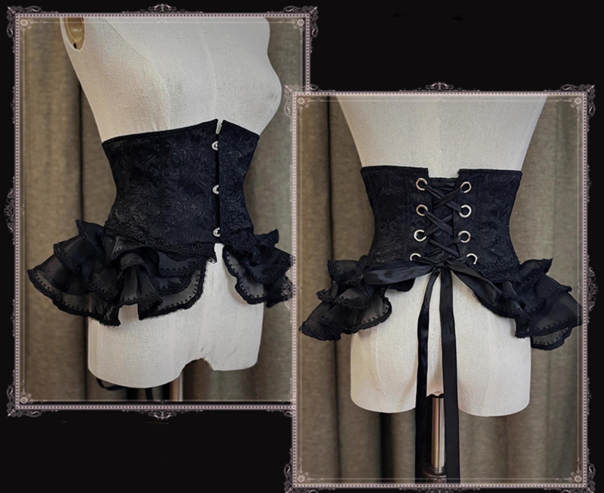 Reborn Ancient God Gothic Lolita Shirt and Skirt Set - image 35