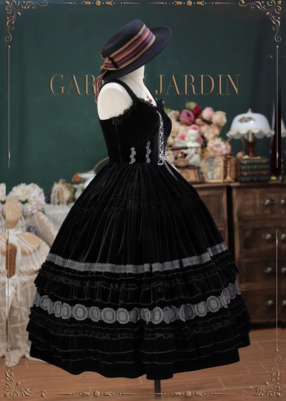 Elegant Chiffon Lolita Dress Silky Short Dream Bouquet JSK - image 11