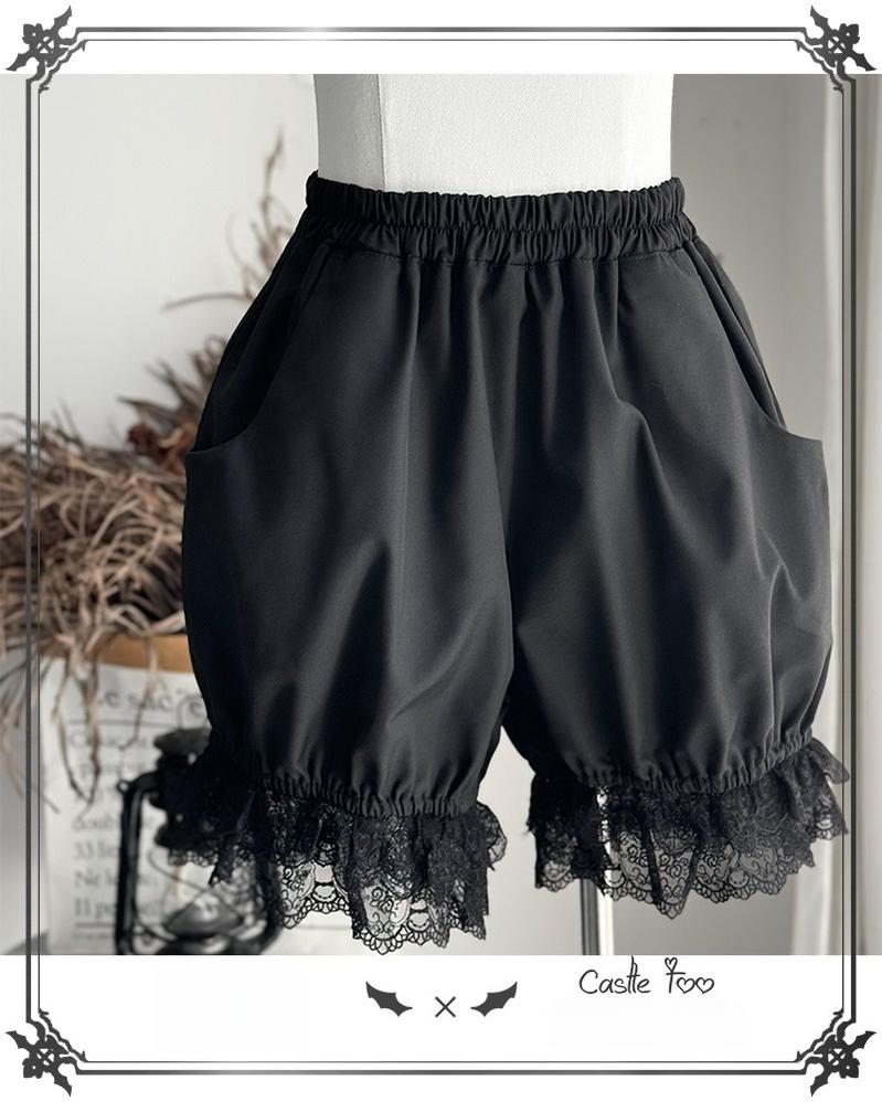 Black Moonlight - Ouji Lolita Chiffon Shirt Outfit Collection - image 22