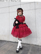Forest Waltz - Classic Lolita Tiered Skirt Multi-layer Embroidered SK - image 34
