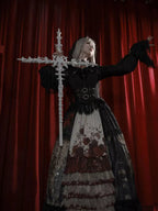 Heretic Nun Gothic Lolita Long JSK Set - image 10