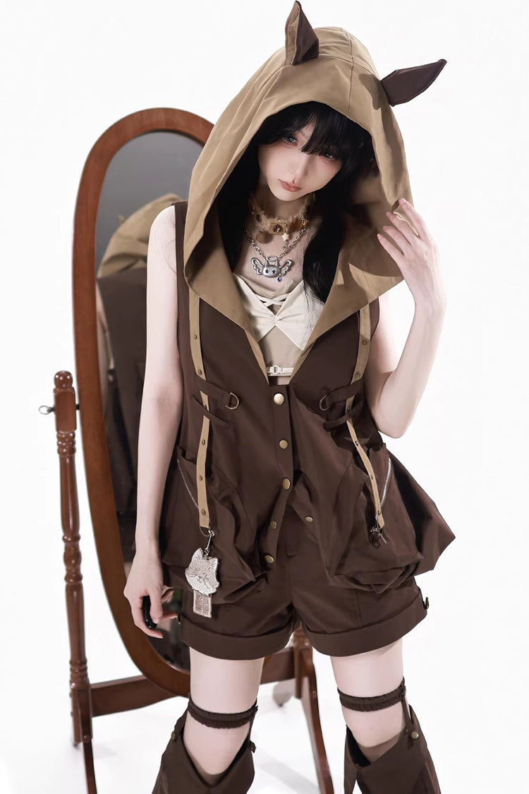 Fox Trail Chronicles - Punk Ouji Lolita Full Set & Separates - image 1