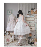 Spring Breeze - Plus Size Spring Lolita JSK Dress with Rose Decoration - image 4