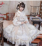 Yue Long Shi Yun - Daily Han Lolita Cake JSK - image 12