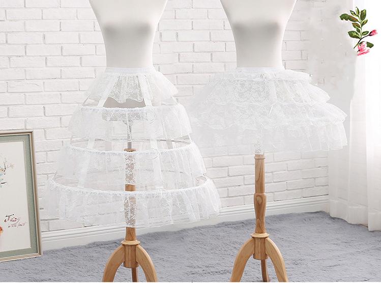 Adjustable Hollowed-out Cool Lolita Petticoat - image 8