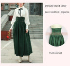 Magic Academy - Retro Elegant Lolita Blouse and Skirt Set - image 13