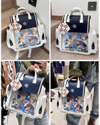 Kawaii Lolita Large-Capacity Ita Backpack with Mini Pocket and Grid Board - image 38