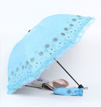 Princess Lolita Sunshade Parasol, Lace Ruffles - image 13
