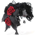 Gothic Black Lace Lolita KC Headwear - image 6