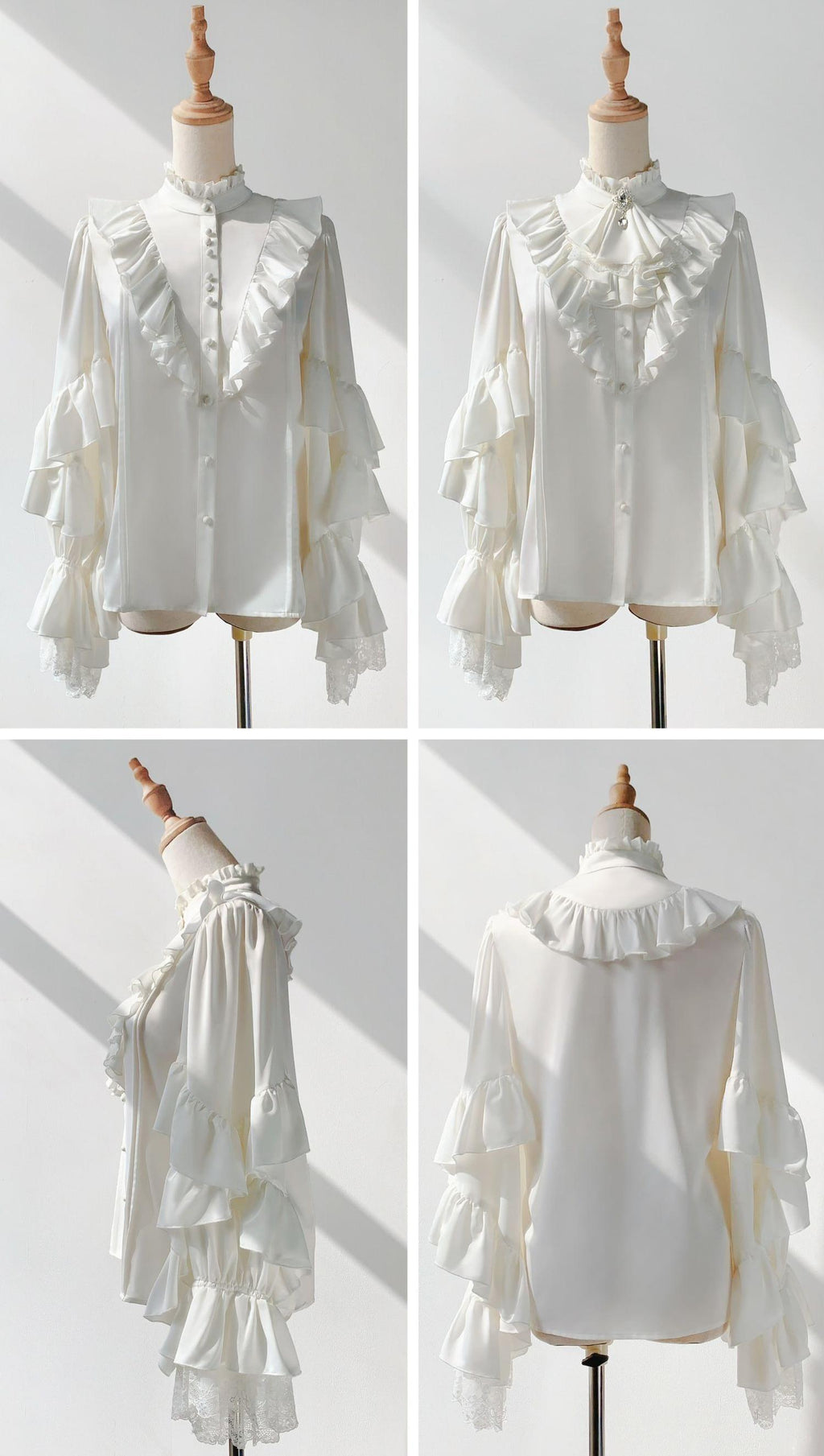 Night & Day Sonata Ouji Lolita Shirt and Pants Set - image 45