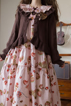 Hot Chocolate - Ruffled Lolita Cardigan - image 3