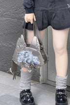 Domineering Cat - Gothic Lolita Crossbody Bag in 9 Colors - image 16