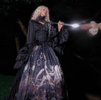 Reborn Ancient God Gothic Lolita Shirt and Skirt Set - image 21