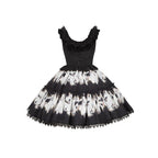 Dead Leaf Butterfly Pattern Lolita OP and JSK Set - image 17