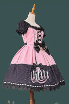 Chandelier - Sweet Lolita Short-Sleeve OP Dress in 4 Colors - image 12